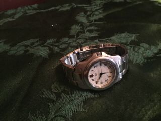 [rare] Vintage Swiss Army Womens Stainless Steel Officers Field Watch -