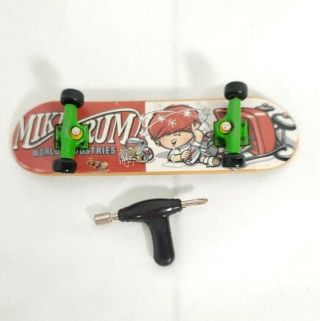 Rare Vintage Tech Deck World Industries Milk Rum 96mm Fingerboard Skateboard
