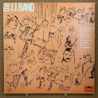 The J.  J.  Band S/t Rare Canadian Only Funk Rock Jazz Lp Breaks Hear