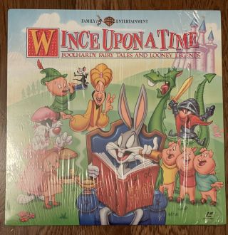 Wince Upon A Time 12” Laserdisc Very Rare Looney Tunes Warner Brothers