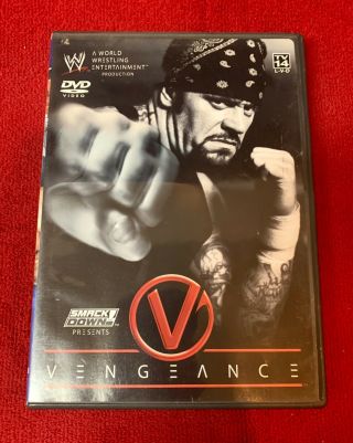 Wwe Vengeance 2003 (dvd) Zach Gowen Vs Mcmahon / Benoit Vs Guerrero (rare Oop)