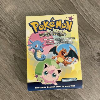 Pokemon Season 1: Indigo League (DVD,  2006,  3 - Disc Set) Box Set Rare 26 Episodes 3