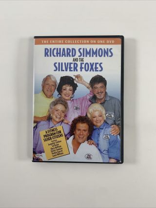 Richard Simmons And The Silver Foxes (dvd,  2004) Rare Oop.  Very Good.