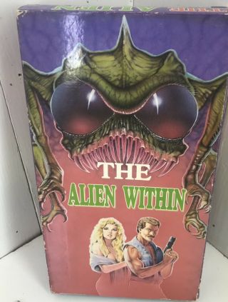 The Alien Within Aka Evil Spawn Vhs Rare Horror (1397)