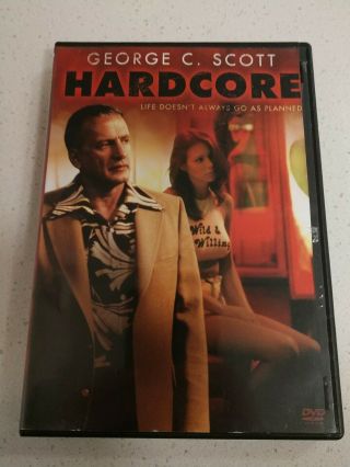 Hardcore (dvd,  2004) Rare George C.  Scott