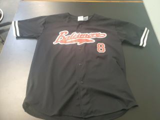 Vintage 90’s Baltimore Orioles Cal Ripken Jr 8 Mlb Baseball Jersey Orange Rare