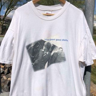 Rare Vtg 90s Hanes Beefy 1999 Goo Goo Dolls Tour Band Graphic Grunge T Shirt Xl