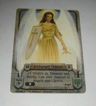 Guardians Archangel Odessa Trading Card Game Tcg/ccg Ultra Rare 1 1995