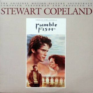 Rumble Fish 1983 - (the Police) Stewart Copeland Cd Rare Oop Soundtrack