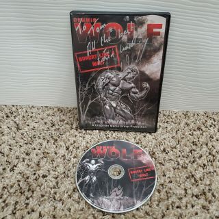 2007 Dennis Wolf - Hungry Like A Wolf - Rare Bodybuilding Dvd Signed
