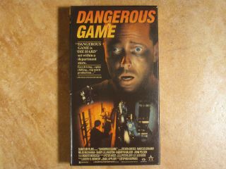 Dangerous Game Steven Grives Vhs Rare 1st Edition Release 1990 Academy