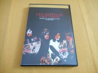 Led Zeppelin Early Visions Rare Film Compilation Vol 1 Dvdr 2 Disc Set