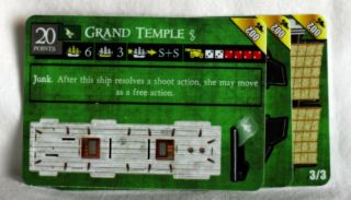 Wizkids - Pirates Csg Ccg - South China Seas - Grand Temple 002 - Rare
