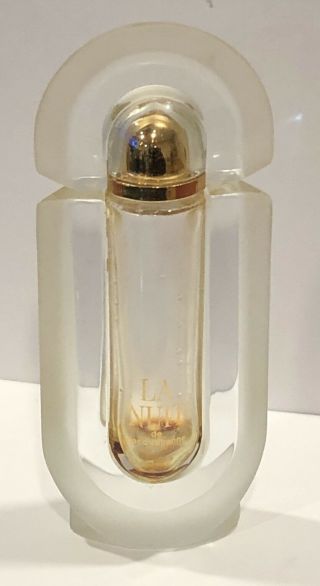 RARE Vintage LA NUIT DE PACO RABANNE Parfum 1 Fl Oz Empty bottle w/stopper 3