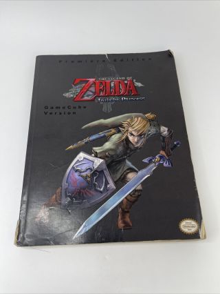 The Legend Of Zelda Twilight Princess Gamecube Version Strategy Guide 2006 Rare