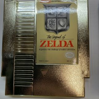 The Legend Of Zelda (nes,  1987) Rare - Cart And Sleeve (e)