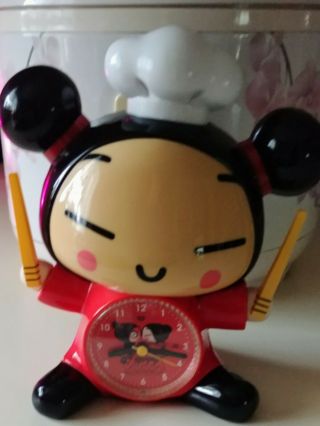 Rare Pucca Korean Cartoon Alarm Clock Plays Under The Sea Kawaii Gift