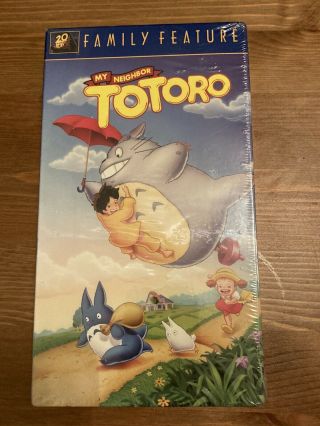 My Neighbor Totoro Vhs Rare Family Feature 1988 Like