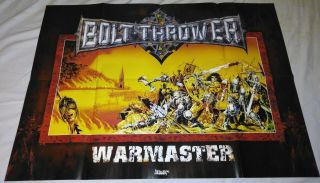 Anathema / Bolt Thrower - Warmaster Ultra Rare Big Doubleside Poster Death Metal