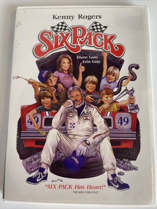 Kenny Rogers Six Pack Dvd Nascar Anchor Bay Rare Oop