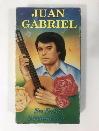 Juan Gabriel - En Estra Primavera 1979 Film Vhs Rare 1990 Release