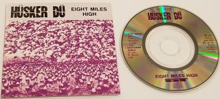 Rare Husker Du Cd3 - Eight Miles High/masochism World (live) 3 " Cd Single 1984 Sst