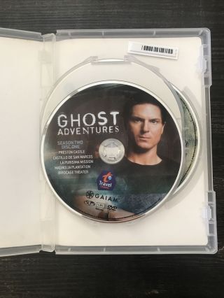 Ghost Adventures: Season 2 (DVD,  2010,  3 - Disc Set) Very Rare OOP 3