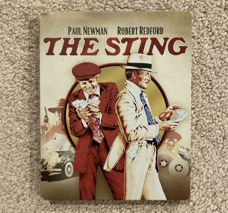 The Sting Steelbook [blu - Ray] Oop Rare - Target Exclusive - No Digital