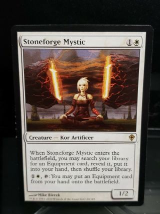 Stoneforge Mystic - Worldwake - Lightly Played - Magic The Gathering Mtg