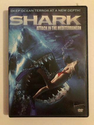 Shark Attack In The Mediterranean (dvd,  2007) Rare