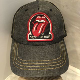 Vintage Rolling Stones Hat Bc Ethic Psg Adjustable Rare