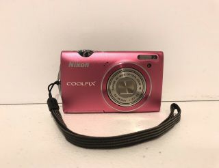 Nikon Digital Camera Coolpix (coolpix) S5100 Rare Hot Pink
