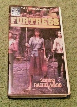 Fortress Vhs Horror Thorn Video Clamshell Rachel Ward Rare Collectible