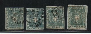 1860 Italy Tuscany Rare Stamps Lot Cv $2520.  00 Scarce Items