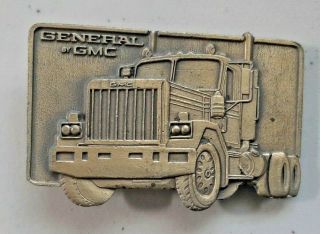 General By Gmc Truck Brass Belt Buckle Vintage And Rare
