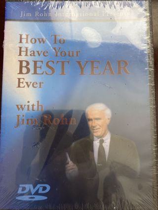 How To Have Your Best Year Ever With Jim Rohn Dvd Rare