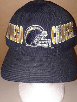 Vintage San Diego Chargers Starter Snap Back Hat Cap 90 