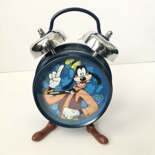 Vintage Disney Goofy Disneyland Resorts Alarm Clock Rare