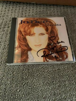 Rare Promo Jo Dee Messina Hand Signed Autographed Cd Self Titled
