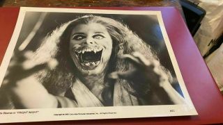 Fright Night 1985 Rare Press Photo Amanda Bearse Vampire Amy 10 X 8