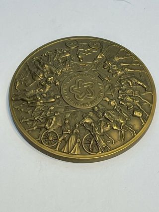 Vintage Rare American Bicentennial York Stock Exchange Bronze Medallion Coin