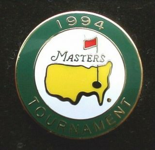 Masters 1994 Enamel Stem Golf Ball Marker Extremely Rare