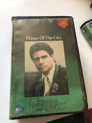 Prince Of The City Beta Tape Not Vhs 2 - Tape Large Case Sidney Lumet Rare