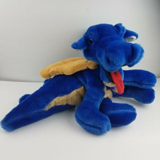 Blue FLYING DRAGON Large Plush Full Body Hand Puppet by Lucy ' s Toys 26 