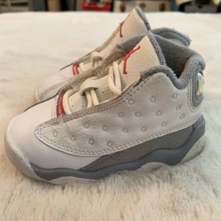 Nike Air Jordan Xiii (13) Retro Flint Grey Pink Toddler Baby Sz 6c Vtg Rare