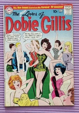 The Many Loves Of Dobie Gillis 3 (dc Comics,  1960) In Fn - - Very Rare