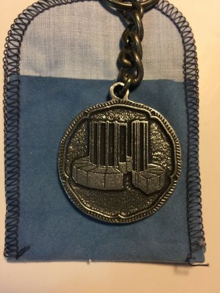 Vintage Cray Research 5 Year Employee Award Keychain Fob Key Chain Rare