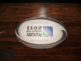Rugby World Cup 2011 Gilbert Ball Zealand Size 5,  Rare,  Official Flag