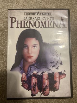 Phenomena (dvd,  2008,  Special Edition) Anchor Bay Dario Argento Horror Rare Oop