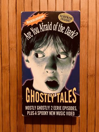 Are You Afraid Of The Dark: Ghostly Tales (vhs,  1994) Nickelodeon,  Rare,  Oop